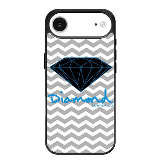 Blue Diamond Chevron iPhone Air Case