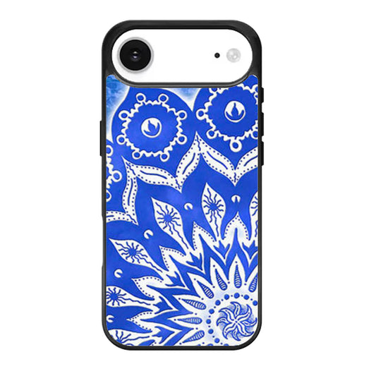 Blue Mandala Pattern iPhone Air Case