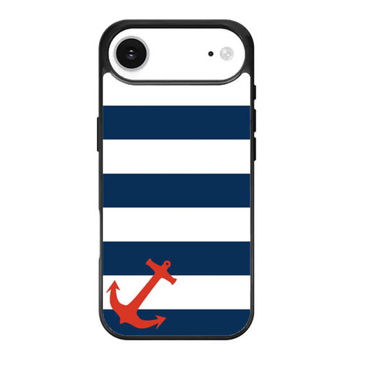 Blue Orange Anchor iPhone Air Case