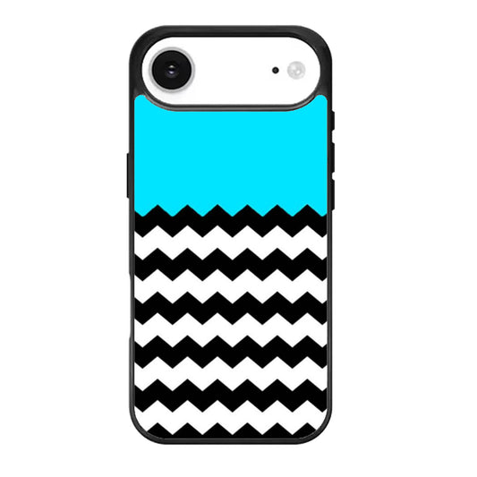 Blue Teal Chevron iPhone Air Case