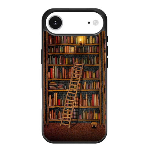Bookshelves Design Paint Poster Art iPhone Air Case