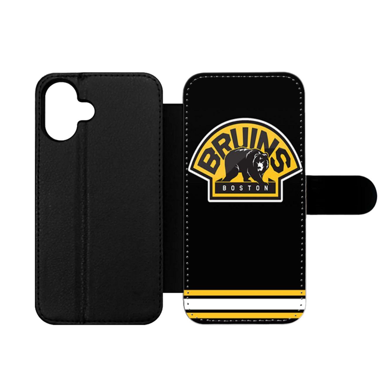 Boston Bruins Two Wallet iPhone Case