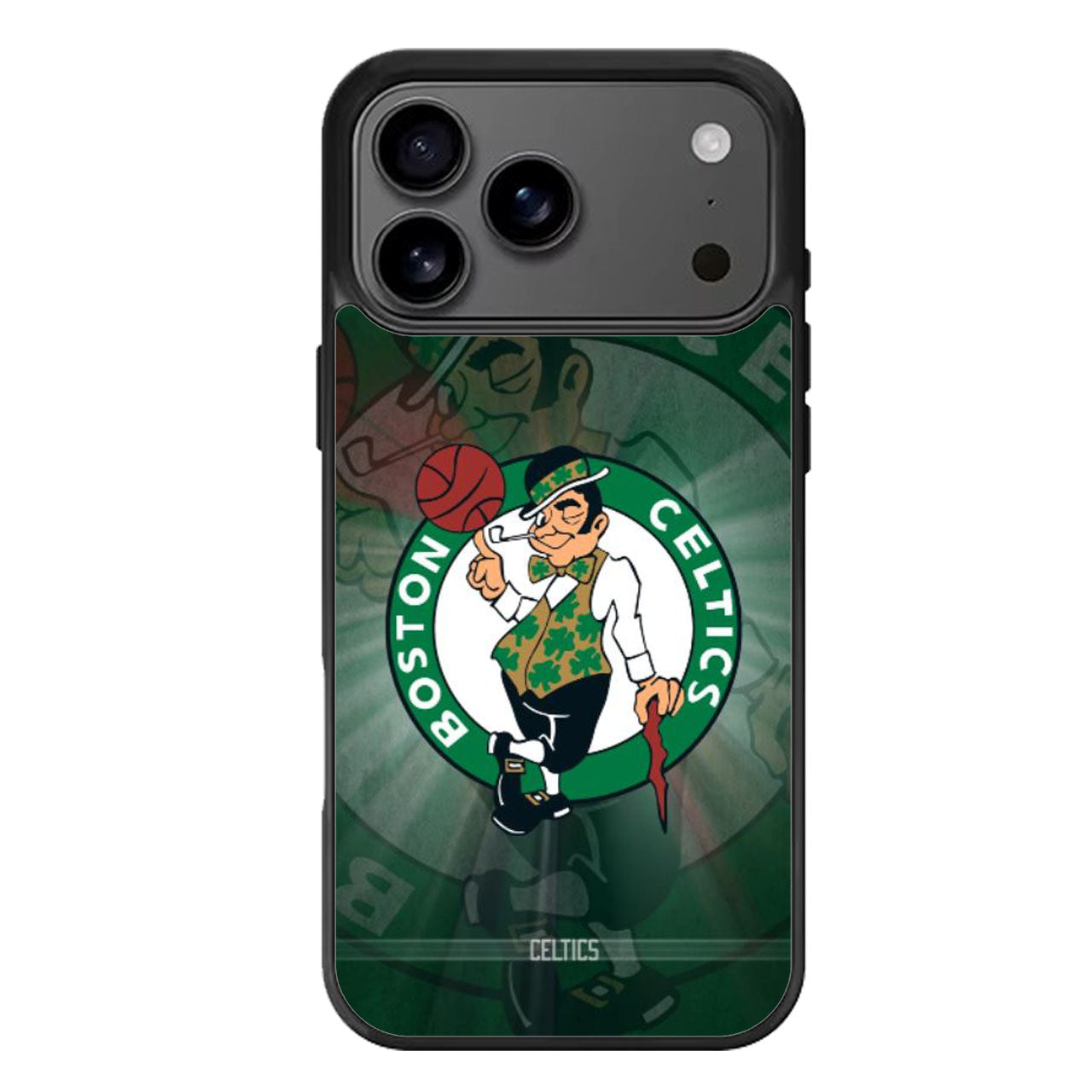 Boston Celtics Wallpaper iPhone 17 Pro Max Case
