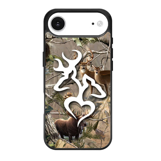 Browning Deer Love Real Tree iPhone Air Case