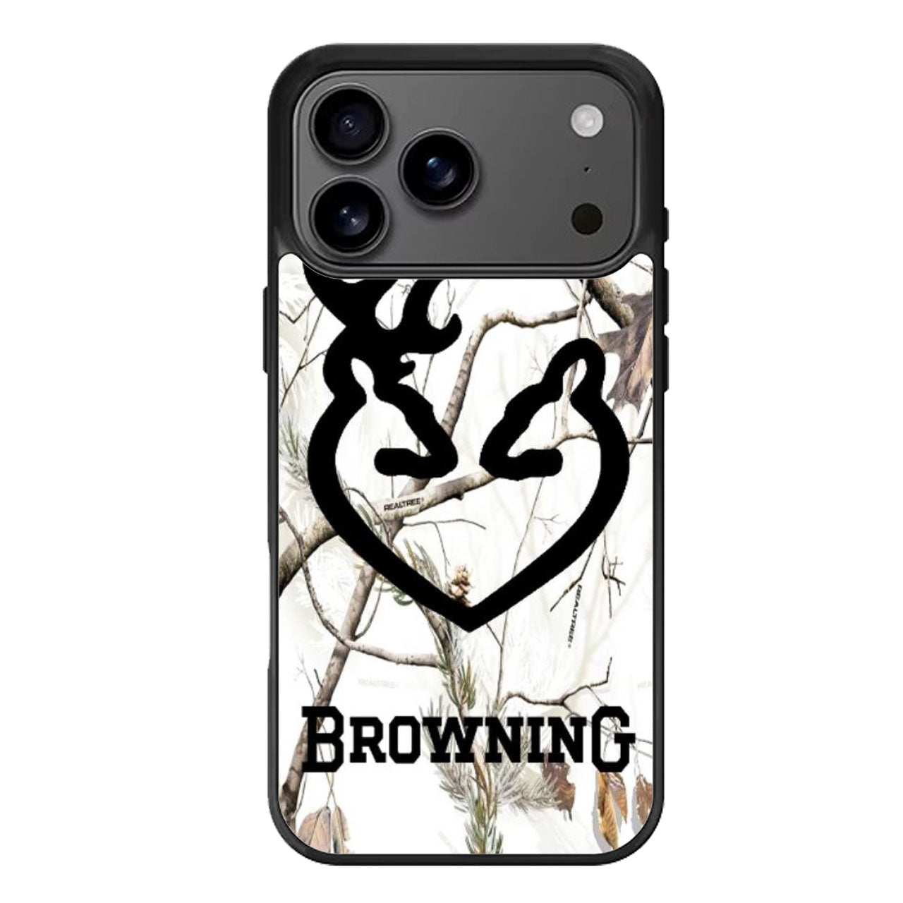Browning Deer Love Realthree iPhone 17 Pro Max Case
