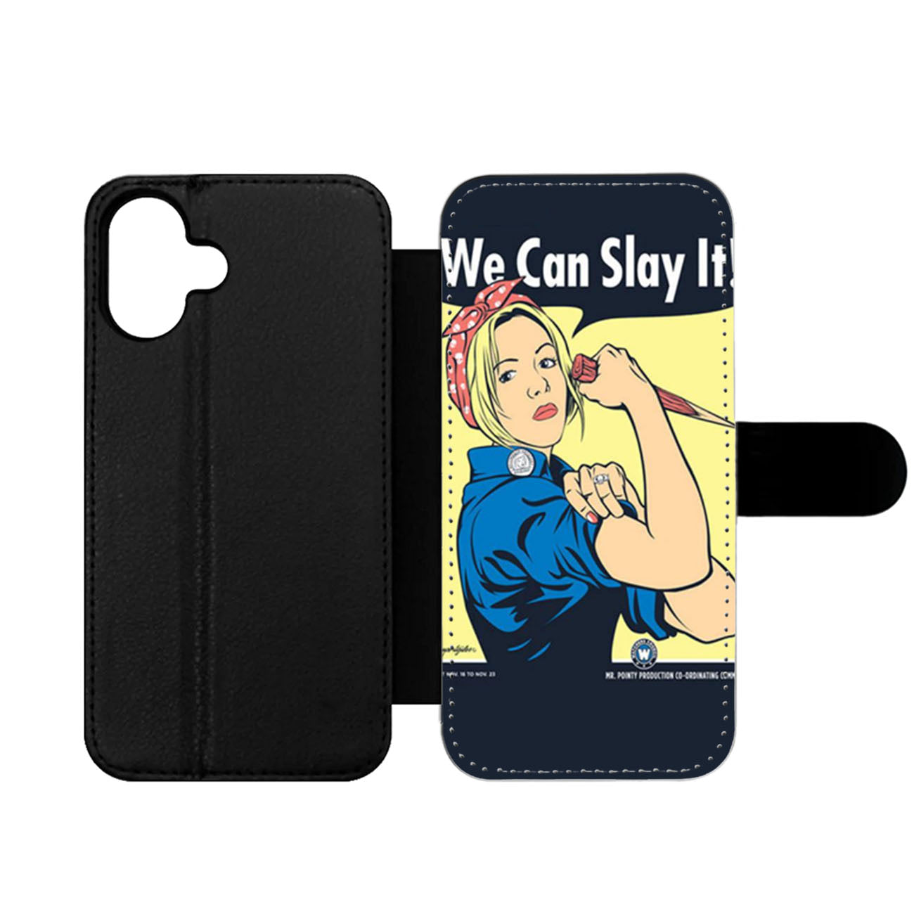 Buffy The Riveter Wallet iPhone Case