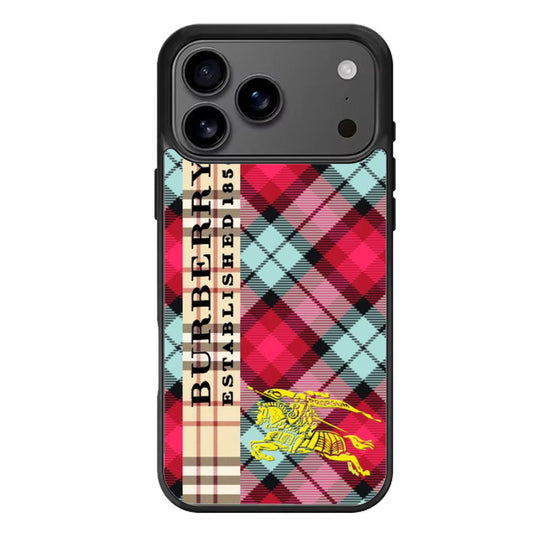Burberry Pattern iPhone 17 Pro Max Case