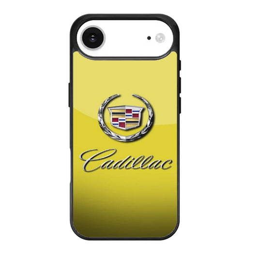 CADILLAC CAR LOGO YELLOW iPhone Air Case