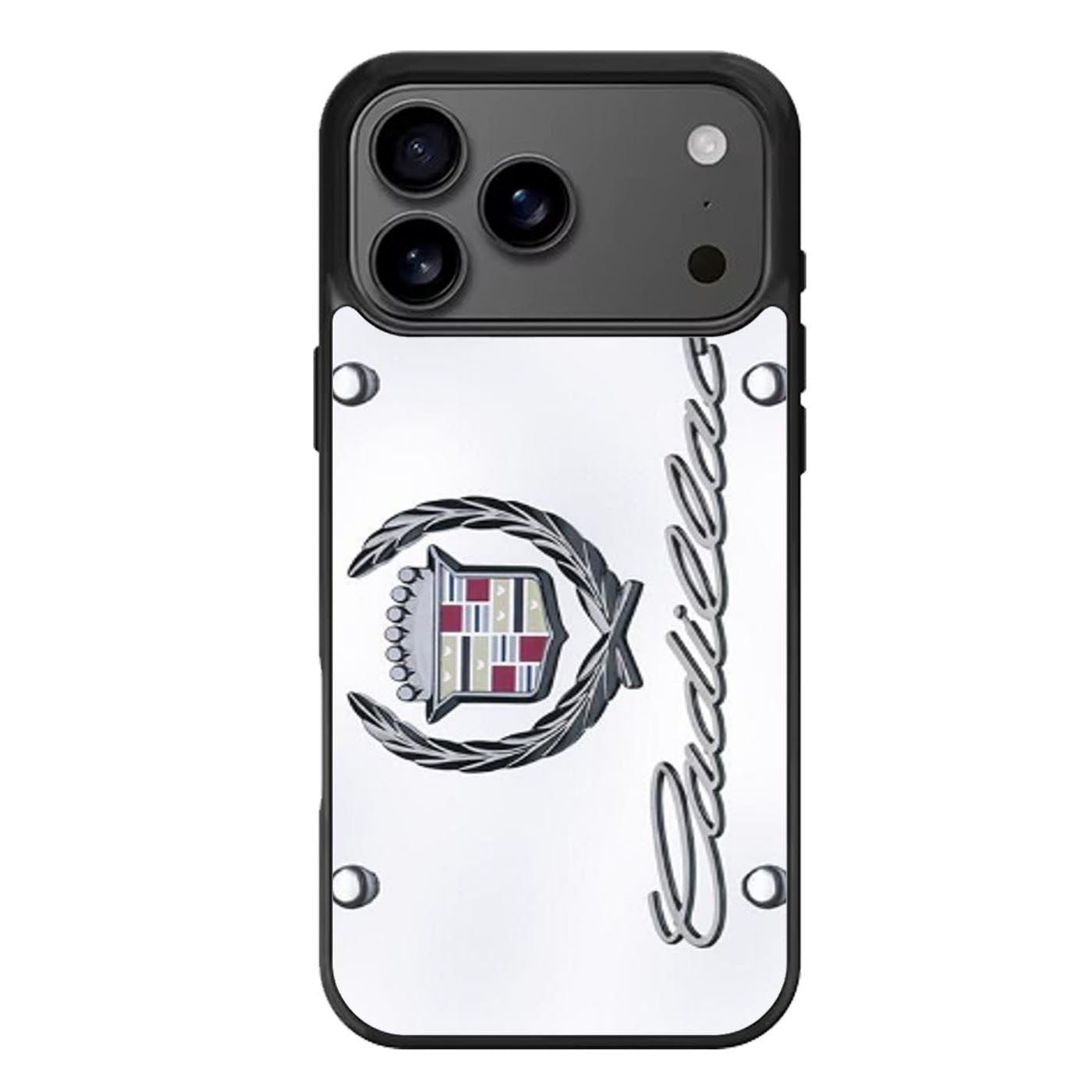 CADILLAC OLD PLATE LOGO iPhone 17 Pro Max Case