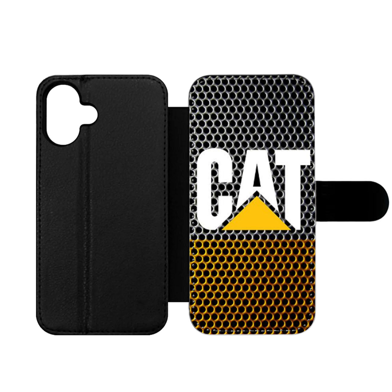 CATERPILLAR CAT PLATE LOGO Wallet iPhone Case