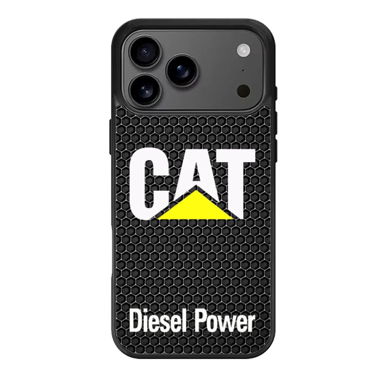 CAT Caterpiilar Diesel Black Dark iPhone 17 Pro Max Case