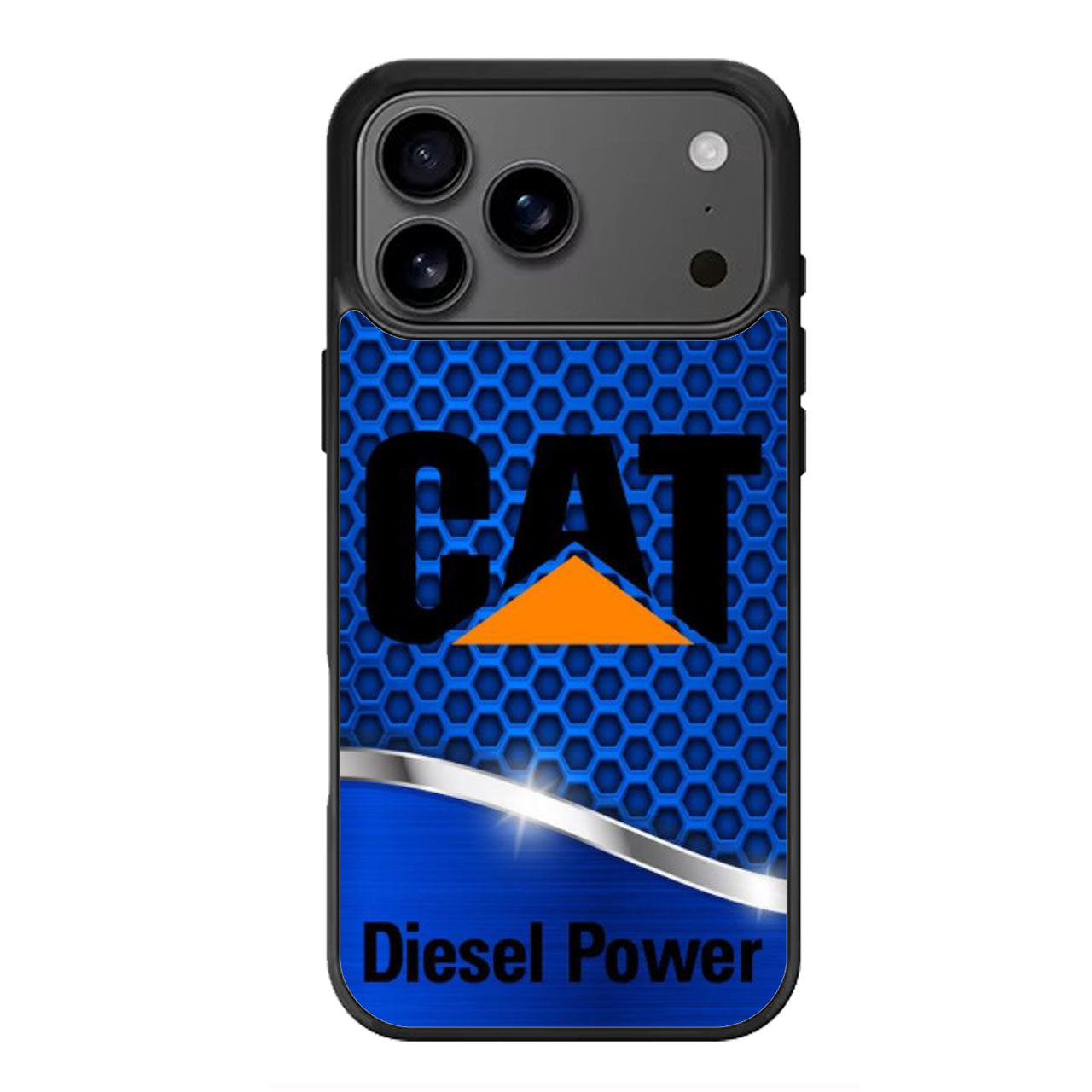 CAT Caterpillar Diesel Power Blue iPhone 17 Pro Max Case