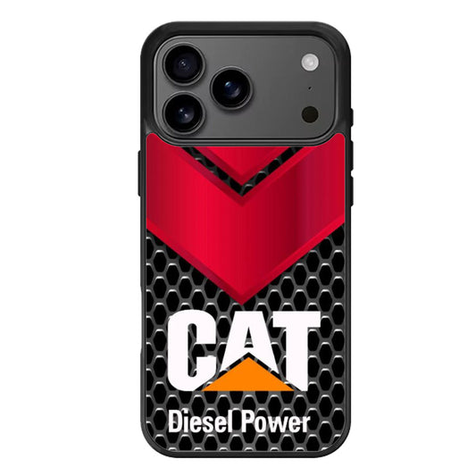 CAT caterpillar metallic cover iPhone 17 Pro Max Case