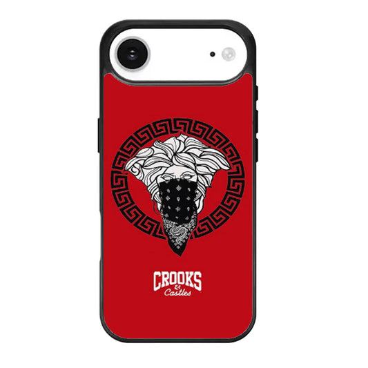 CROOK AND CASTLES BANDANA RED iPhone Air Case