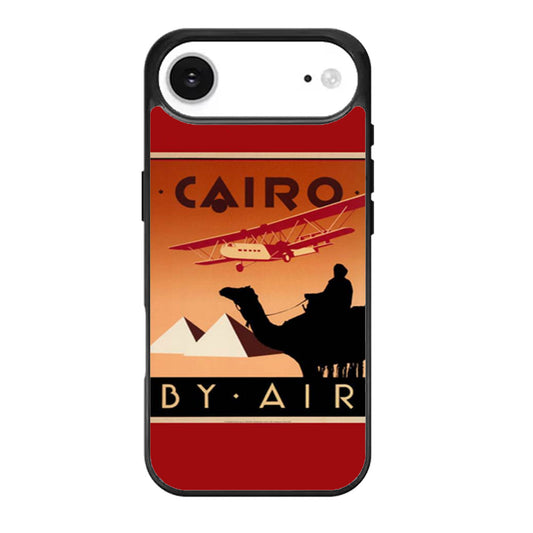 Cairo Egypt Vintage Travel Poster iPhone Air Case