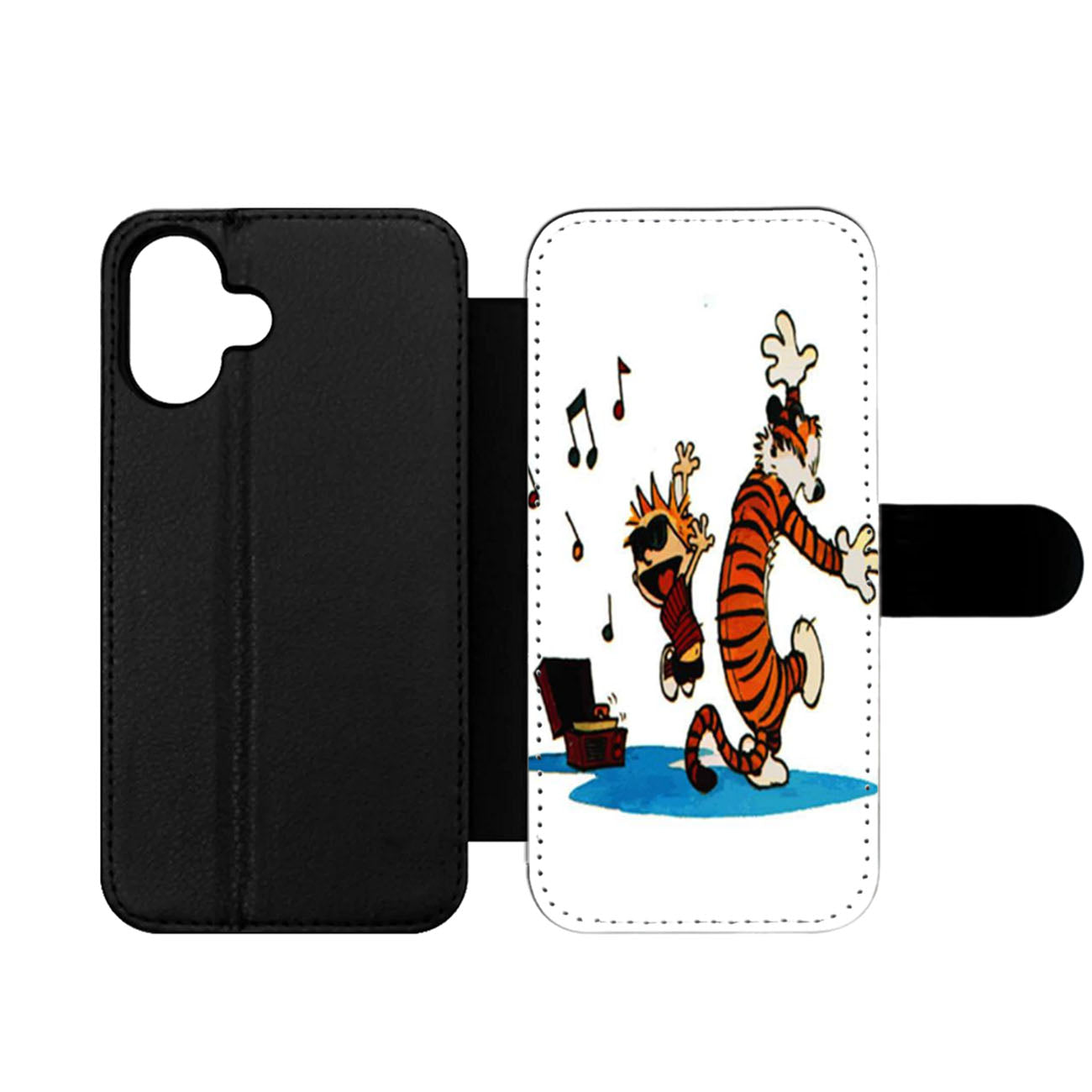 Calvin Hobbes Adventures Wallet iPhone Case