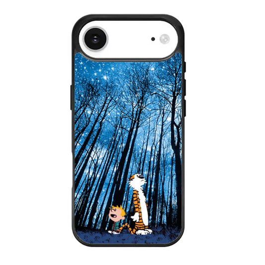Calvin and Hobbes Forest Stargazing iPhone Air Case