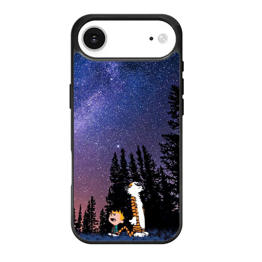 Calvin and Hobbes Stargazing Forest iPhone Air Case
