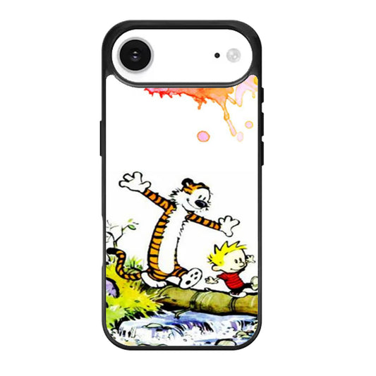 Calvin and Hobbes Watercolor iPhone Air Case