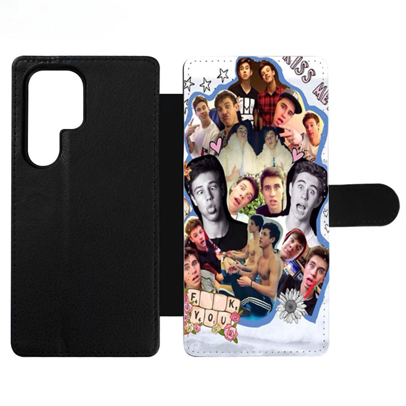 Cameron Dallas Collage Wallet Samsung Case