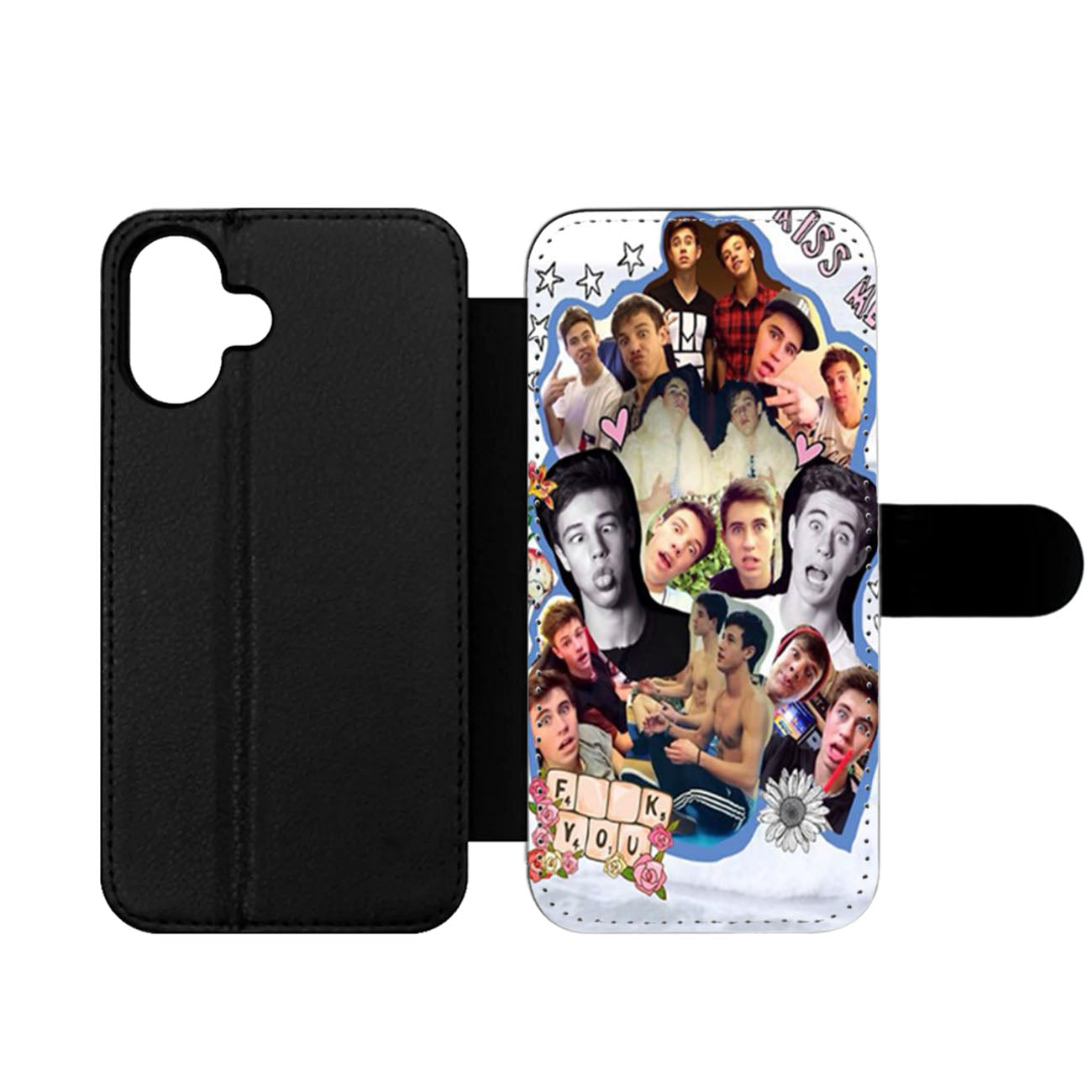Cameron Dallas Collage Wallet iPhone Case