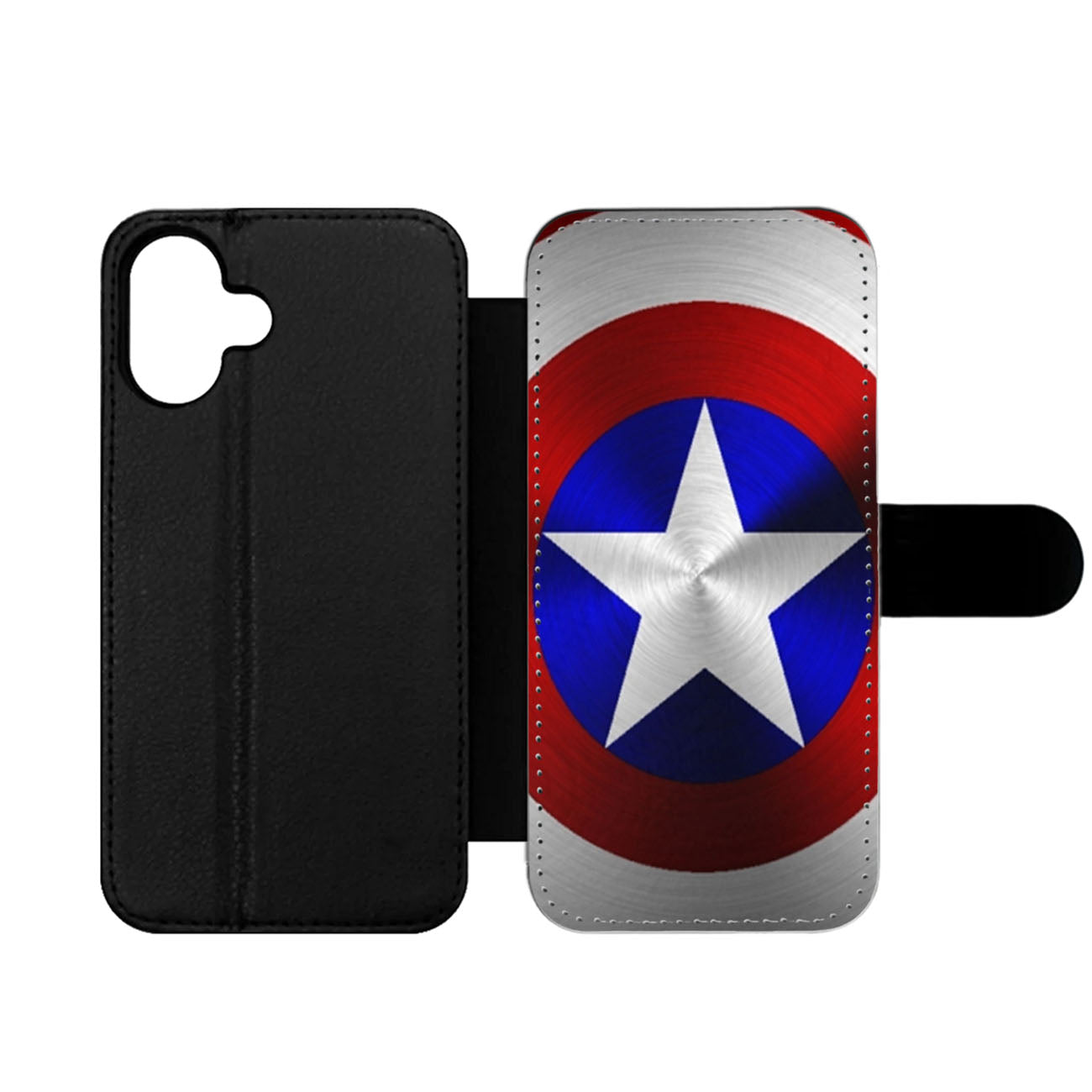 Captain America Shield 02 Wallet iPhone Case