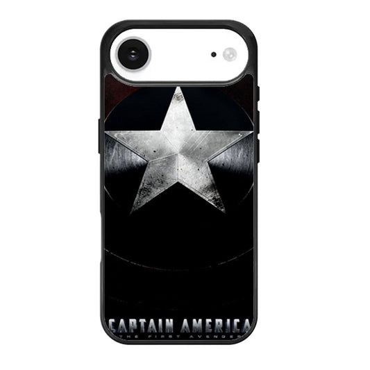 Captain America Shield Black iPhone Air Case