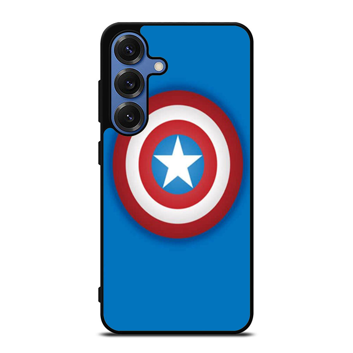 Captain America Shield Emblem Samsung S25 Ultra Case