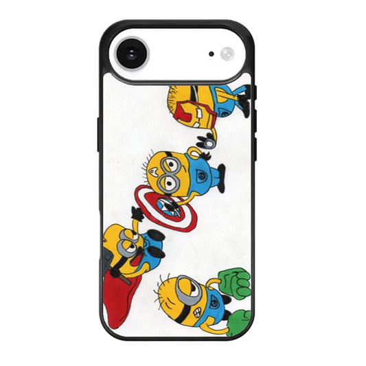 Cartoon Minions Avengers iPhone Air Case