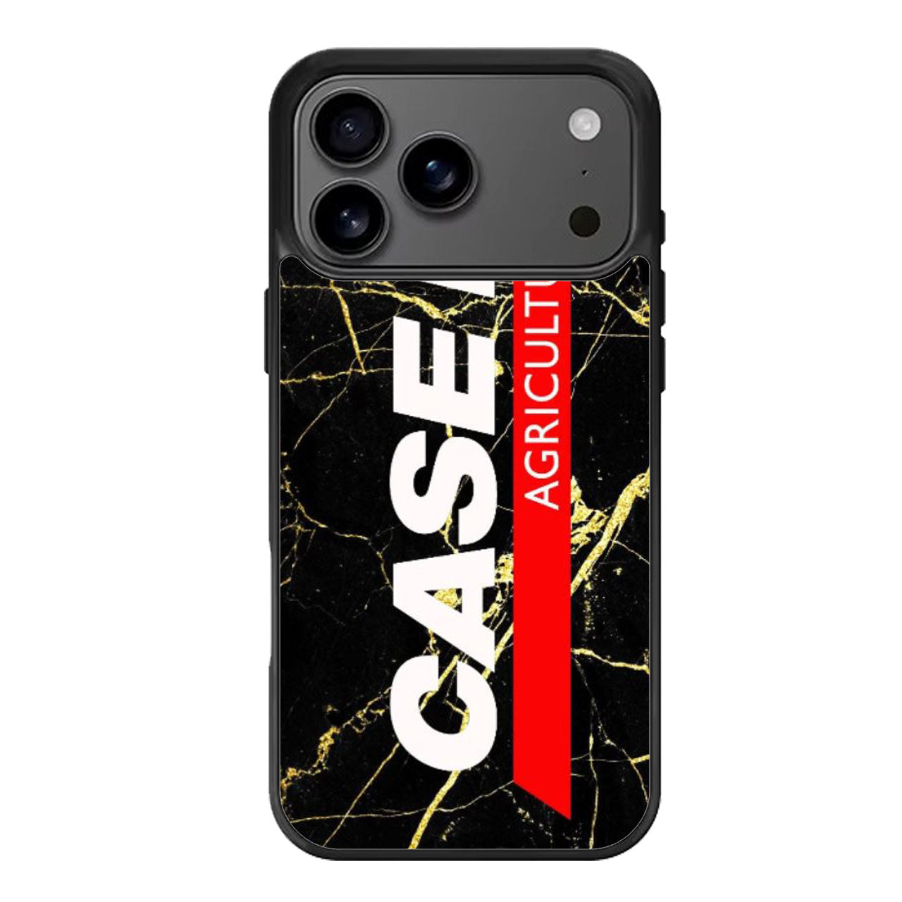 Case IH Agriculture Black Marble iPhone 17 Pro Max Case