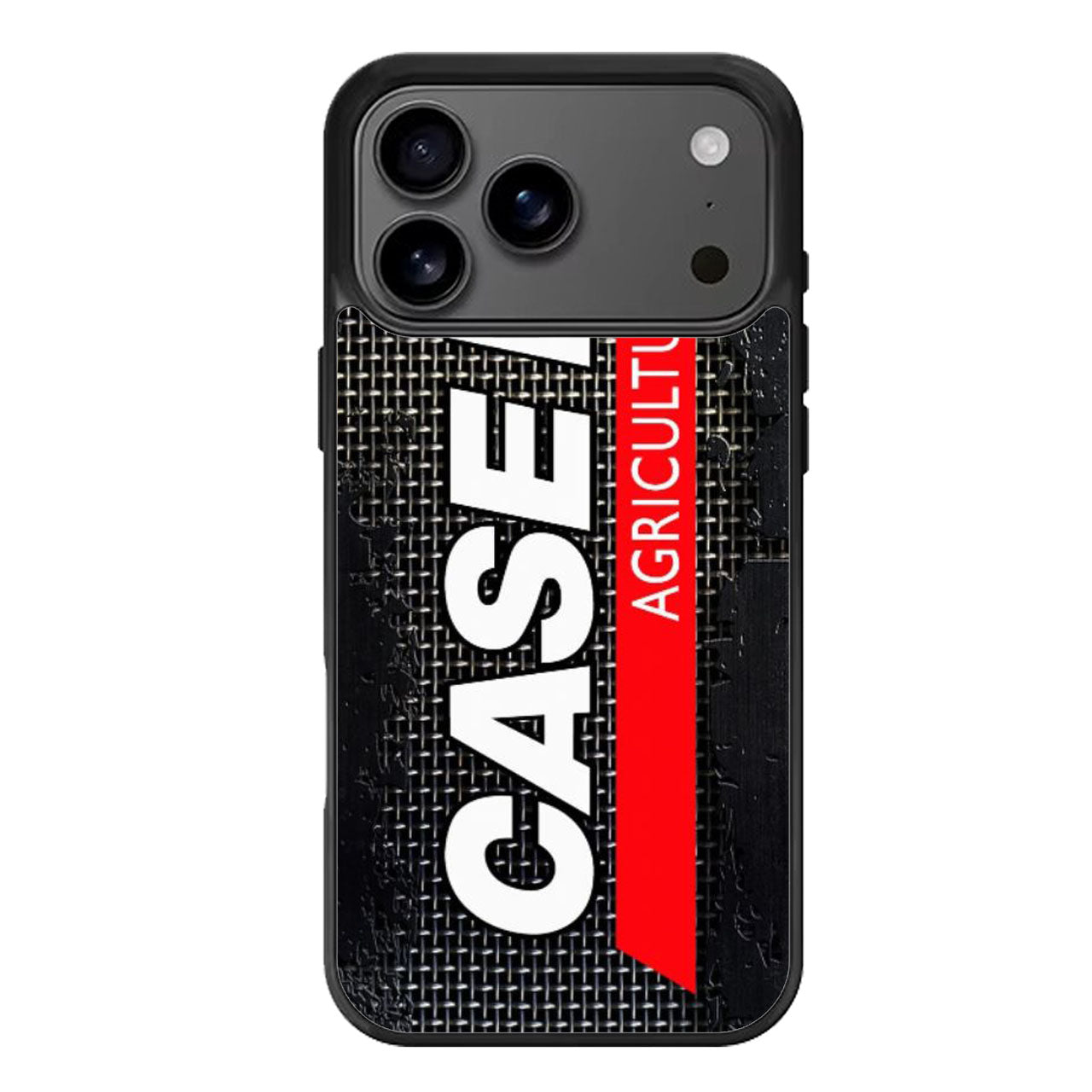 Case IH Agriculture Black Metal iPhone 17 Pro Max Case