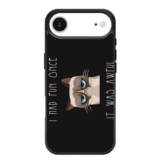 Cat I Had Fun Once iPhone Air Case
