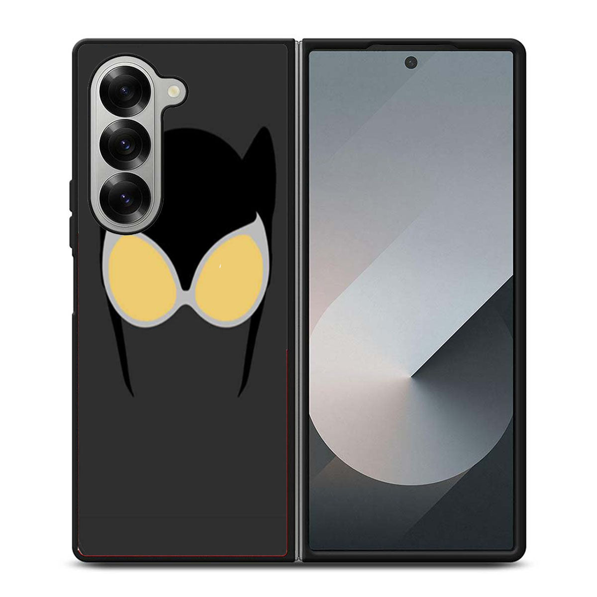 Catwoman Mask Samsung Z Fold 6 Case