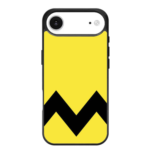 Charlie Brown Yellow Black Chevron iPhone Air Case