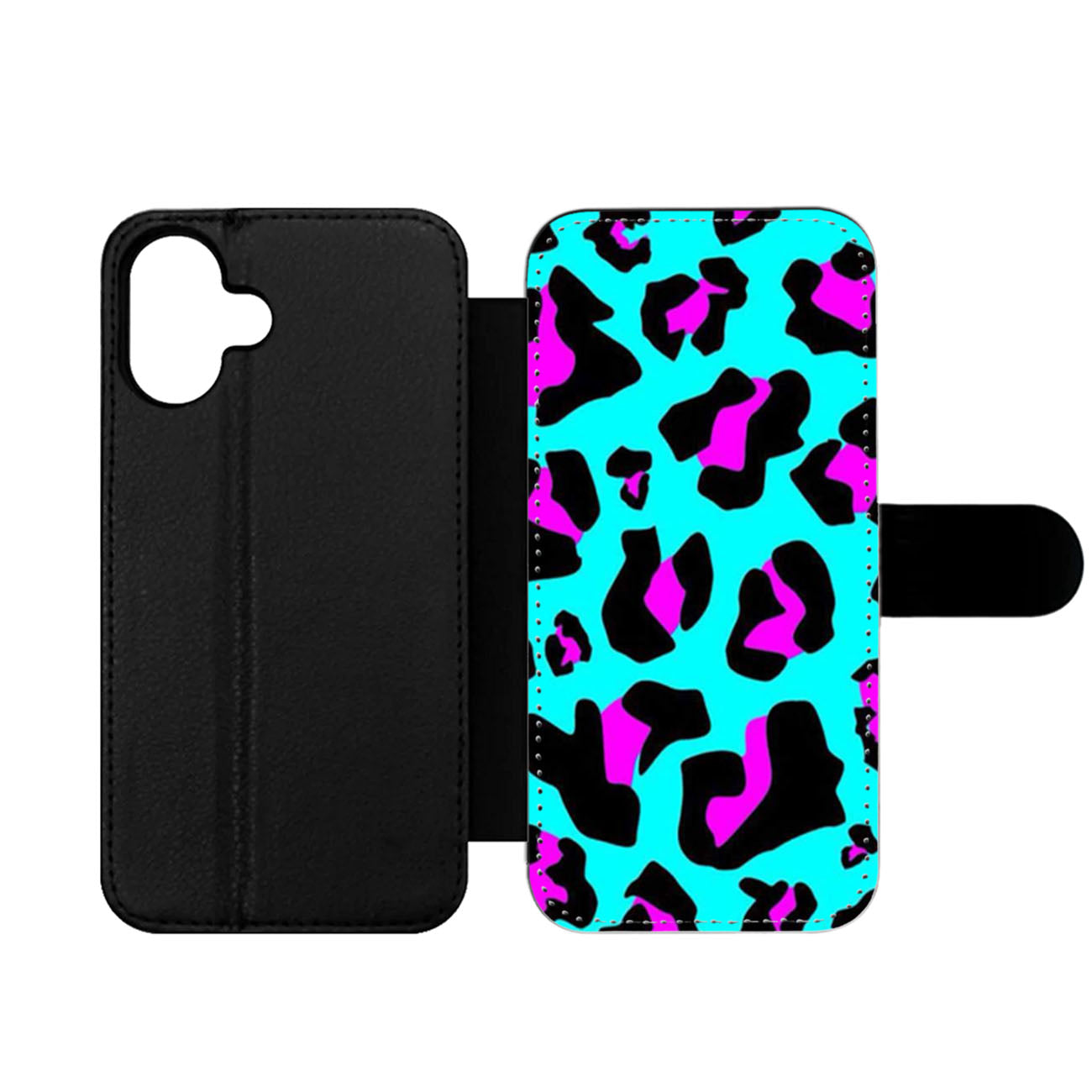 Cheetah Print Wallet iPhone Case