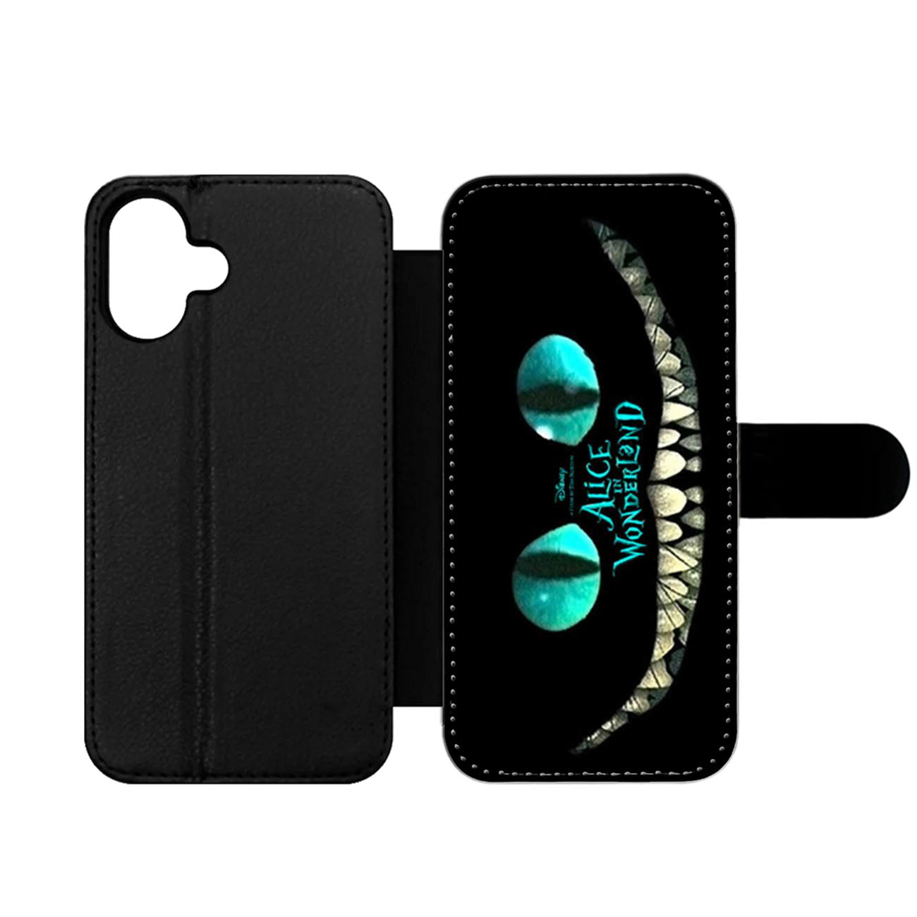 Cheshire Cat Alice In Wonderland Wallet iPhone Case