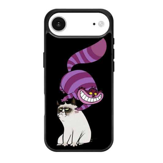 Cheshire Cat and Grumpy Cat iPhone Air Case
