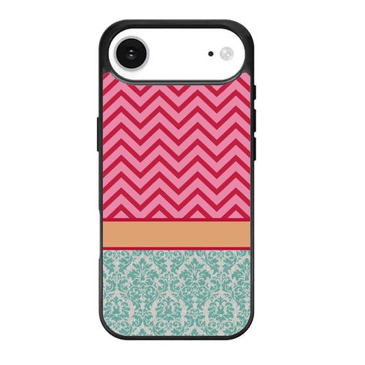 Chevron Damask Floral Pattern iPhone Air Case
