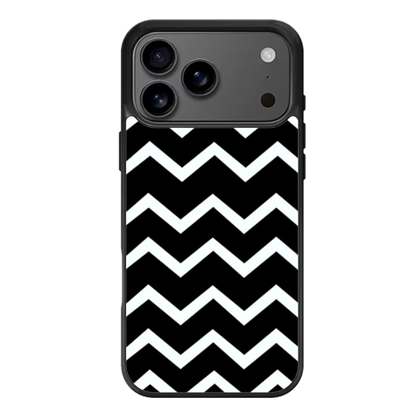 Chevron Monogrammed iPhone 17 Pro Max Case
