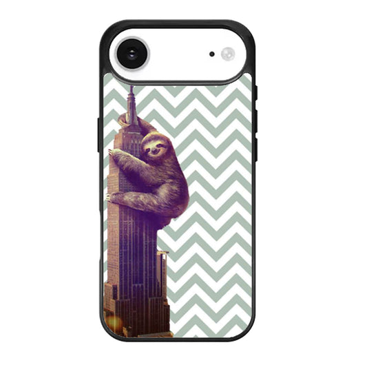 Chevron Sloth Empire Building iPhone Air Case