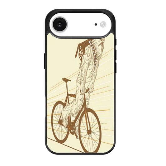 Chewbacca Biking Star Wars iPhone Air Case