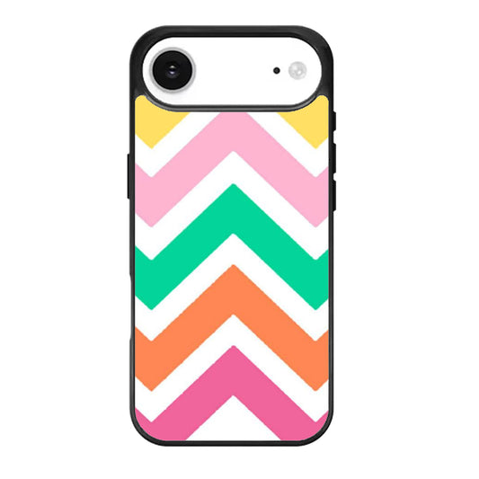 Chiq Colors Chevron Monogram iPhone Air Case