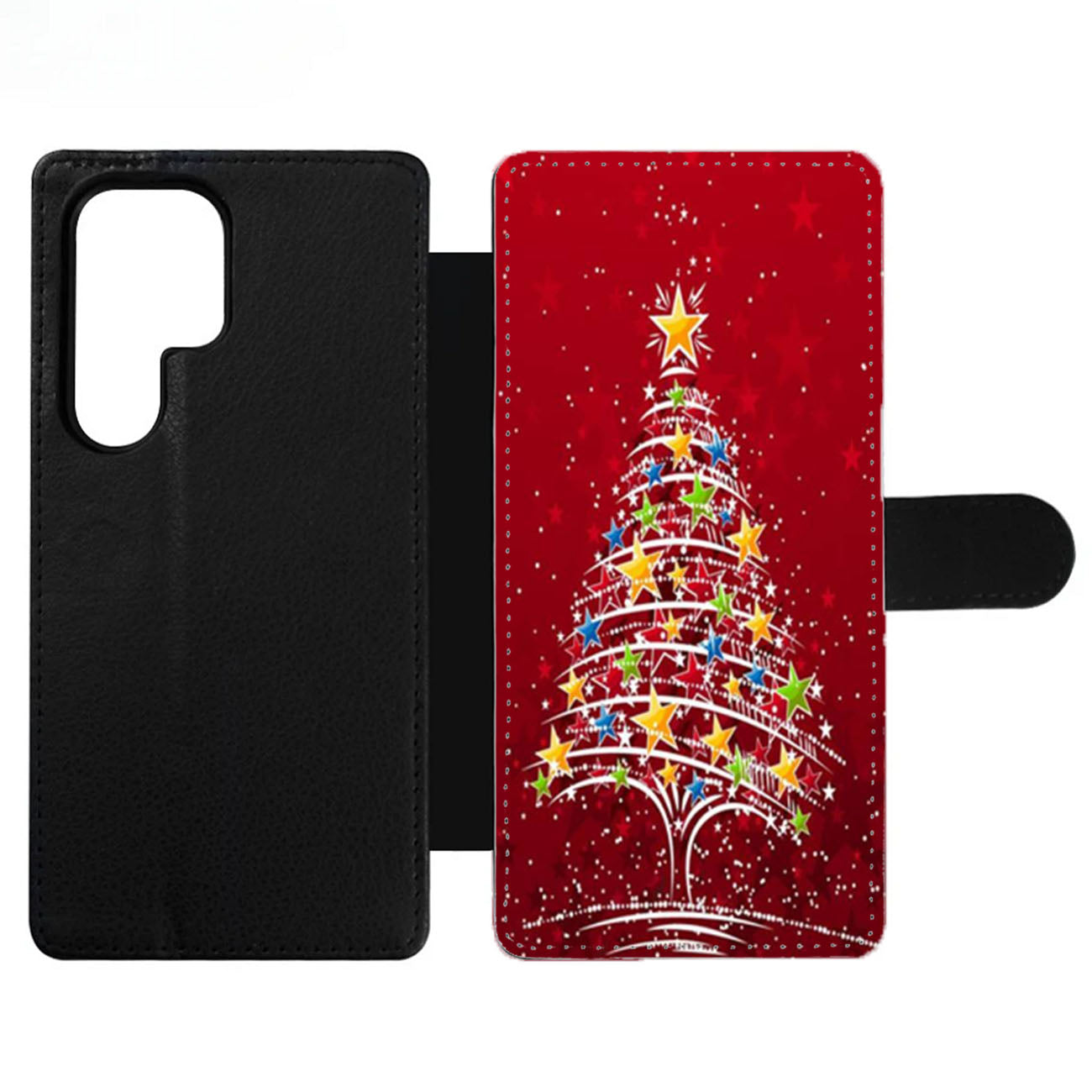 Chrismast Tree Wallet Samsung Case