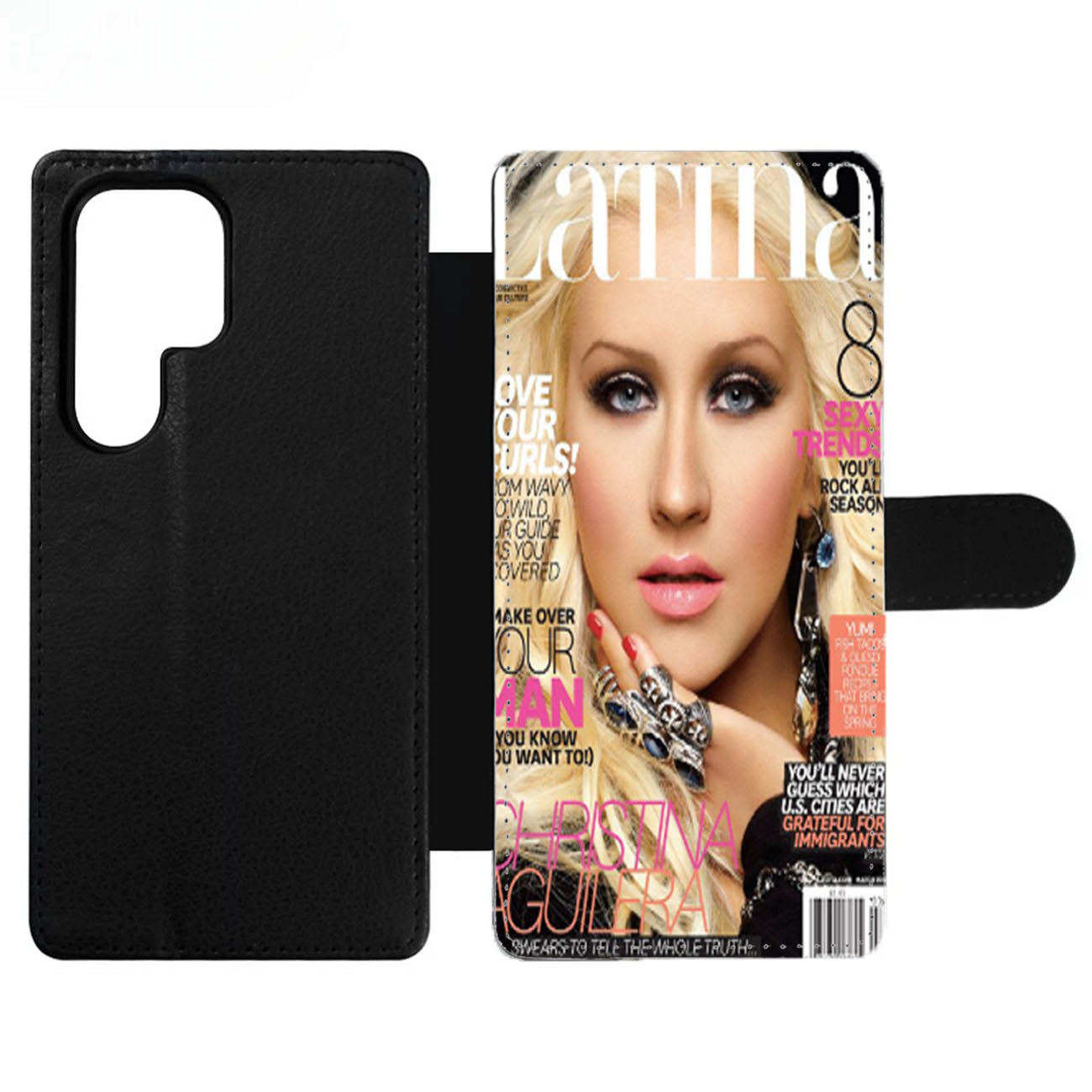 Christina Aguilera Wallet Samsung Case