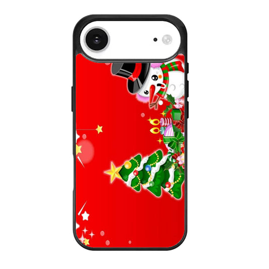 Christmas Snowman Two iPhone Air Case