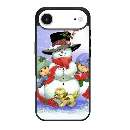 Christmas Snowman iPhone Air Case