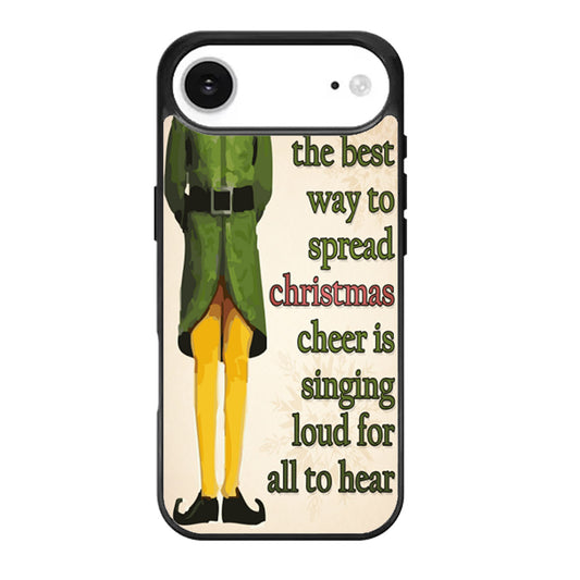 Christmas elf Quotes iPhone Air Case