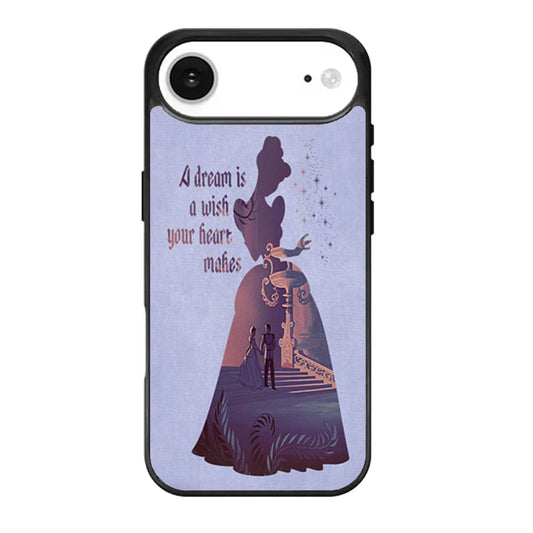 Cinderella Dream Quote Disney iPhone Air Case