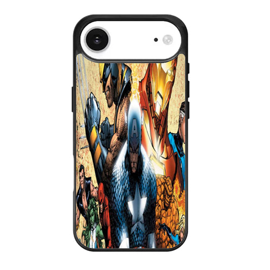 Civil War Iron Man Captain America Wolverine iPhone Air Case