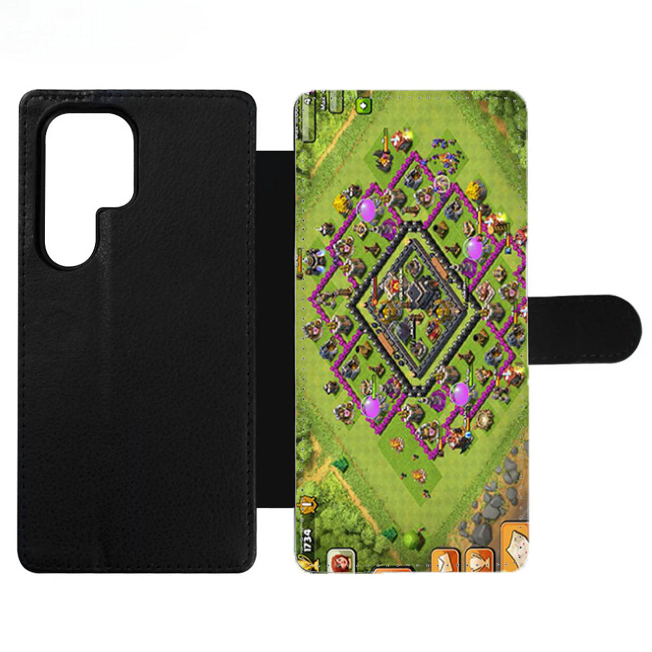 Clash of Clans Wallet Samsung Case